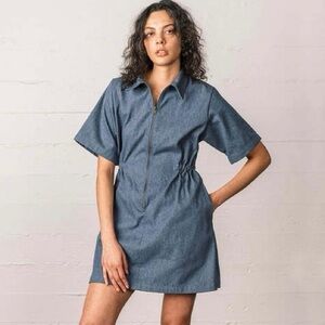 Noble Denim Utility dress Medium Organic Short